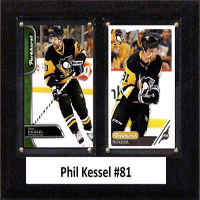 C&I Collectables NHL Pittsburgh Penguins Mens 68KESSELNHL 6"x8" Phil Kessel Pittsburgh Penguins Two Card Plaque, Brown, N/A
