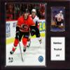 C&I Collectables NHL Calgary Flames Mens 1215MTKACHUKNHL 12"x15" Matthew Tkachuk Calgary Flames Player Plaque, Brown, N/A view 1