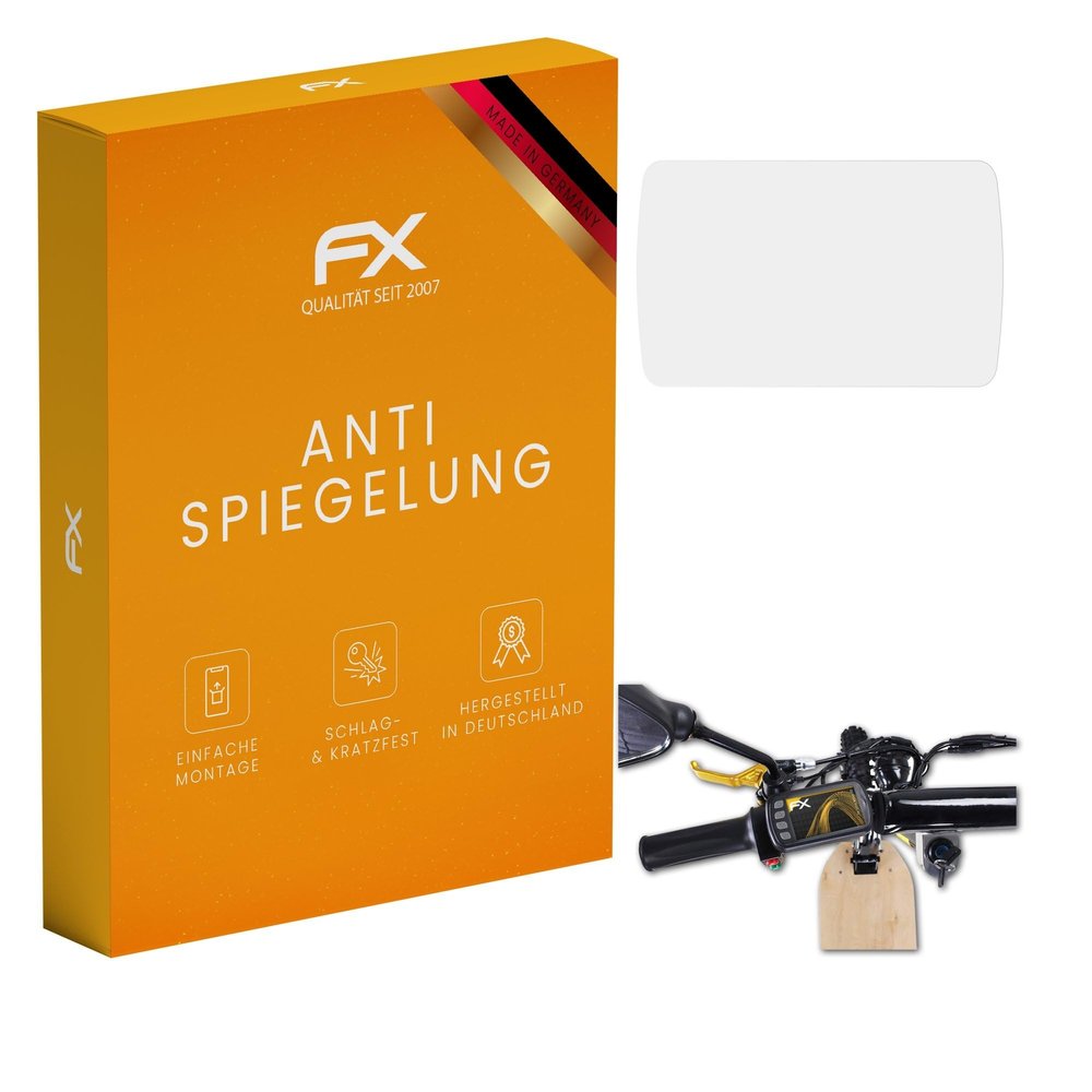 atFoliX Screen Protector compatible with eFlux Vision X2 Screen Protection Film, anti-reflective and shock-absorbing FX Protector Film (2X)