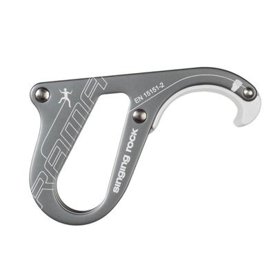 Singing Rock Rama Assisted Breaking Belay Device, Grey