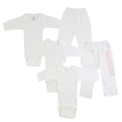 Bambini Infant Long Sleeve One Piece and Track Sweatpants