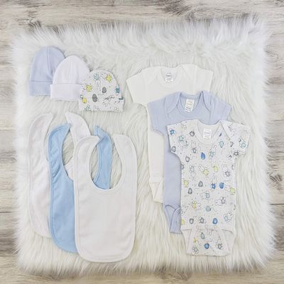 bambini 9 Pc Layette Baby Clothes Set