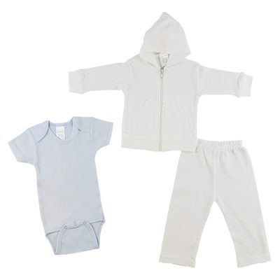 bambini Infant Sweatshirt, Onezie and Pants - 3 Pc Set