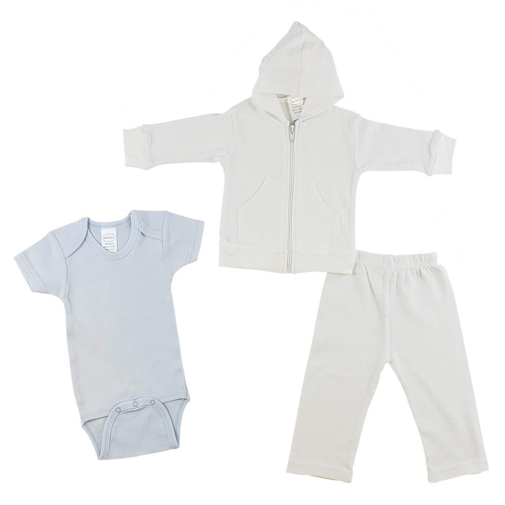 bambini Infant Sweatshirt, Onezie and Pants - 3 Pc Set