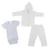 bambini Infant Sweatshirt, Onezie and Pants - 3 Pc Set view 1