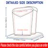 PG6 PU Leather Double Velvet Plush Protective Eyeglasses Holder for Desks view 2