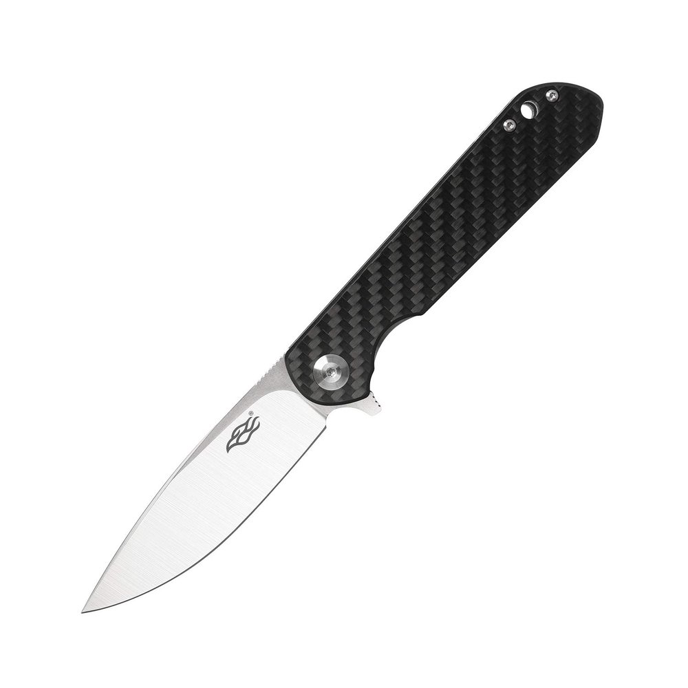 GANZO Firebird FH41-CF Pocket Folding Knife D2 Steel Blade G10 Anti-Slip Handle with Clip Fishing Hunting Camping Outdoor Flipper EDC Pocket Knife Best Gift for Men(Carbon Fiber)