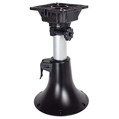 JZ Marine Boat Anodised Aluminum Adjustable Seat Belle Pedestal Base 13''  17''
