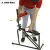 Heater Sports Perfect Pitch 45 MPH Baseball & Softball Mechanical Pitching Machine (#HC129) - Adjustable & Portable Design, Ideal for Kids, Teens, & Adults | Perfect for Field & Hitting Practice view 3