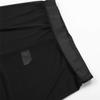 Awoscut Women See Through Sheer Mesh Pants Beach Swimsuit Bikini Bottom Cover up Party Club Elastic High Waist Wide Leg Pants (D-Black, L) view 3