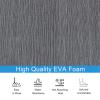 CHURERSHINING Boat Flooring Mat EVA Foam Boat Decking Marine Carpet Faux Teak Sea Decking Mat Non-Slip Self-Adhesive Flooring Material for Pontoon Yacht Surfboard Swim Platform RV Floor 94" x 35" view 3