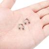 SCERRING 2PCS 14G G23 Titanium Septum Ring Nose Rings Hoop Helix Daith Cartilage Tragus Earrings Eyebrow Body Piercing Jewelry 8mm view 4