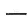 Bike Fork Thru Axle, Aluminum Alloy 100x15mm Front Hubs Tube Shaft Axle Lever for Rock Shox Front Fork, Black view 4