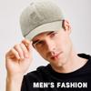 2 Pack Baseball Caps Golf Dad Hats,Ajustable Vintage Washed Cotton Ball Cap for Men Women(Khaki+Black) view 3
