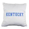 College Covers Everything Comfy Kentucky Wildcats 16" Decorative Pillow Reversible 2 Unique Sides view 2
