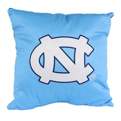 College Covers Everything Comfy North Carolina Tar Heels 16" Decorative Pillow Reversible 2 Unique Sides