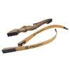 ZSHJGJR Archery 60" Takedown Recurve Bow Traditional Hunting Long Bow Right Hand Wood Bow Riser for Adult Target Shooting Practice 20-55lbs (30lbs) view 4