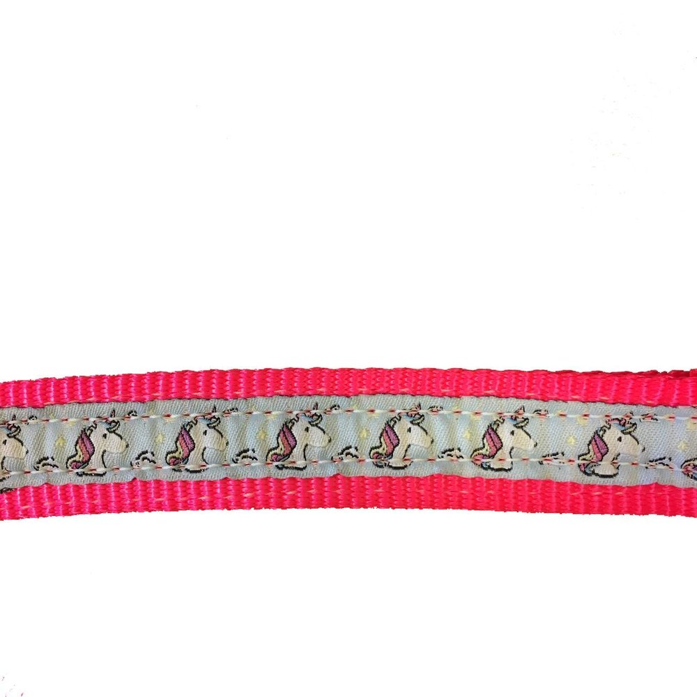 COB HOT PINK NYLON UNICORN SAFETY HALTER