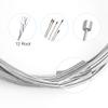 Hapleby 10PCS Premium Bike Shift Cable, Professional Bicycle Shift Wire Kit for Mountain and Road Bicycle, For Free 5 O-rings, 10 End Ferrules and 20 End Caps view 4