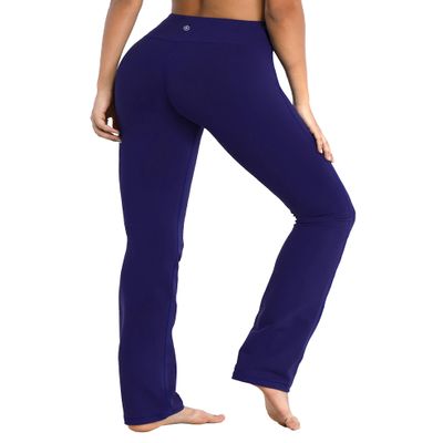 BUBBLELIME 29"/31"/33"/35" 4 Styles Women's Slim Fit Yoga Pants Tummy Control - Slim Fit_Darkpurple M_33" Inseam