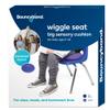 Bouncyband  Wiggle Seat  Purple, 13 D  Large Sensory Cushion for Kids Ages 6-18+  Promotes Active Learning, Improves Student Productivity, Includes Easy-Inflation Pump