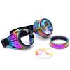 FOCUSSEXY Fashion Kaleidoscope Goggles Rave Party Sunglasses Diffracted Lens view 3