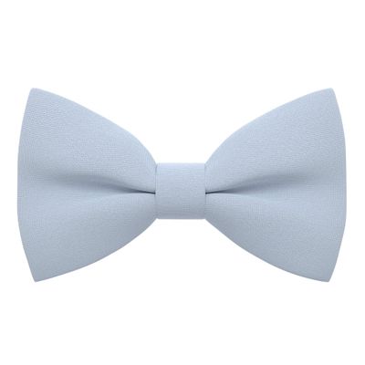 Bow Tie House Boys Classic Pre-Tied Bow Tie Formal Solid Tuxedo (Medium, Pastel Blue)