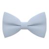 Bow Tie House Boys Classic Pre-Tied Bow Tie Formal Solid Tuxedo (Medium, Pastel Blue) view 1