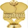 Pickleball Trophies, Customized Pickleball Personalized Green Trophy, Great Pickleball Awards view 2