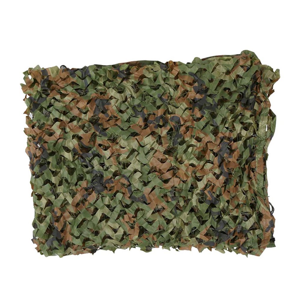 LIYFF-Tarps Camouflage Netting Mesh UV Resistant Reinforced Camo Net Army Blinds for Sunshade Camping Shooting Hunting Party Decoration