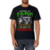 Born To Farm Forced To Go To School Funny Gift T-Shirt view 2