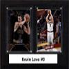 C&I Collectables NBA Cleveland Cavaliers Mens 68LOVENBA 6"x8" Kevin Love Cleveland Cavaliers Two Card Plaque, Brown, N/A view 1
