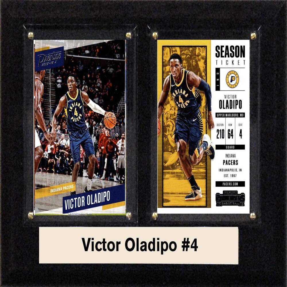 C&I Collectables NBA Indiana Pacers Mens 68OLADIPON/A Brown Brown 68OLADIPO, Brown, N/A
