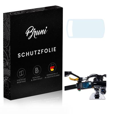 Bruni Screen Protector compatible with eFlux Freeride X2 Protector Film, crystal clear Protective Film (2X)