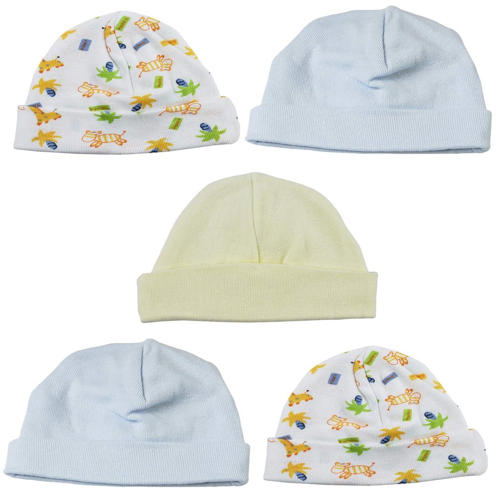 bambini Boys Baby Caps (Pack of 5)