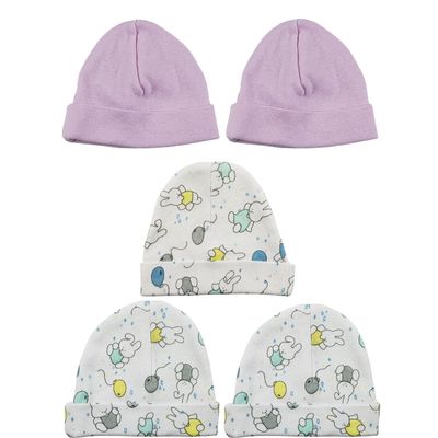 bambini Girls Baby Cap (Pack of 5)