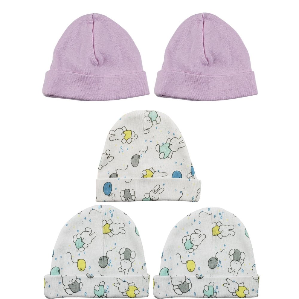 bambini Girls Baby Cap (Pack of 5)
