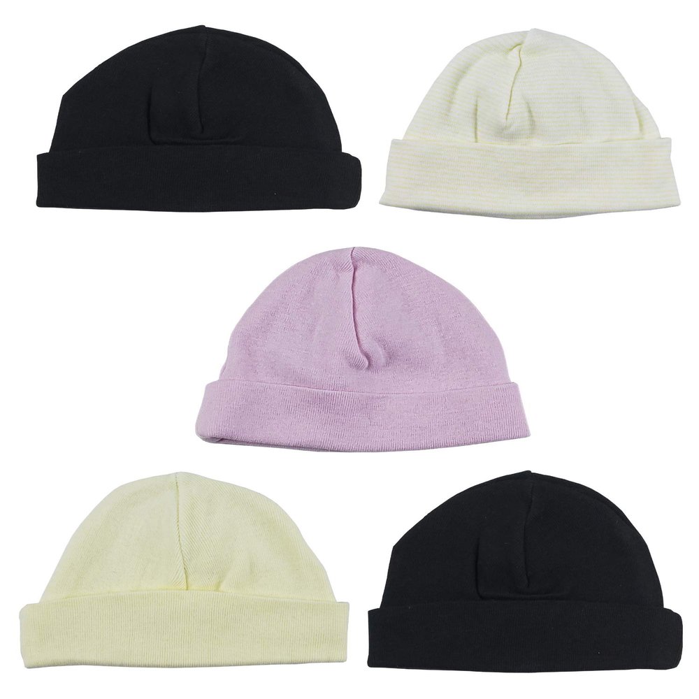 bambini Girls Baby Cap (Pack of 5)
