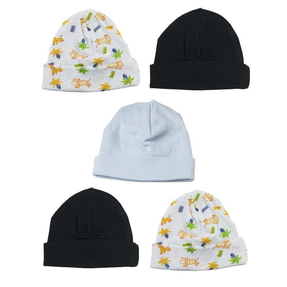 bambini Boys Baby Caps (Pack of 5)