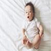 bambini Infant Onezies and Pants - Newborn White/Grey view 3