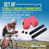 ALIEN PROS Bike Handlebar Tape PU (Set of 2) Pink - Enhance Your Bike Grip with These Bicycle Handle bar Tape - Wrap Your Bike for an Awesome Comfortable Ride (Set of 2, Pink) view 4