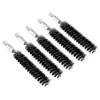 BOOSTEADY 5 Pcs Nylon Bristle Bore Gun Cleaning Brush for Pistol, 50 Professional Square Patches, .260/6.5MM, .17, .22, .357/9MM, .40, .45, .30/7.62MM Caliber view 1