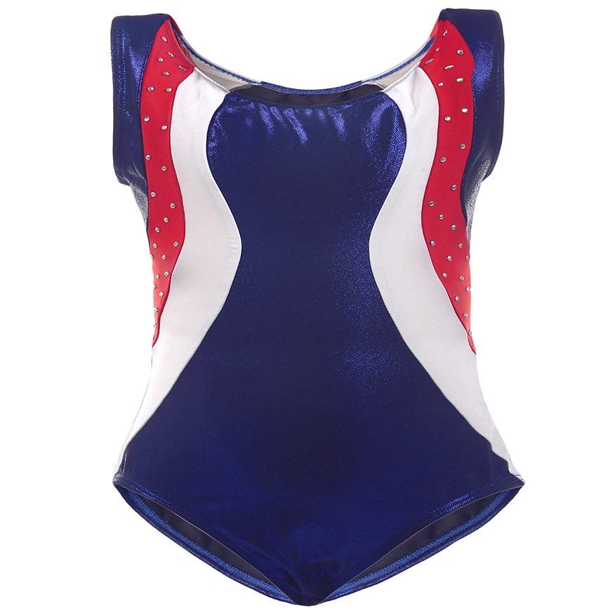 Dancina Girls Gymnastics Apparel Leotard Size 10 American