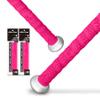 Alien Pros Bat Grip Tape for Baseball (2 Grips)  1.1 mm Precut and Pro Feel Bat Tape  Replacement for Old Baseball bat Grip  Wrap Your Bat for an Epic Home Run (2 Grips, Pink) view 1