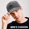 2 Pack Baseball Caps Golf Dad Hats,Ajustable Vintage Washed Cotton Ball Cap for Men Women(Navy Blue+Black) view 3