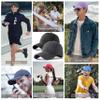 2 Pack Baseball Caps Golf Dad Hats,Ajustable Vintage Washed Cotton Ball Cap for Men Women(Navy Blue+Black) view 4