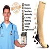 Physix Gear Compression Socks - Best Men & Womens Compression Socks for Circulation, Running, Nurses, Athletic Use Sock Compression, Blood Pressure Socks, Calcetines de Compresion, Nude/Beige, XXL view 4