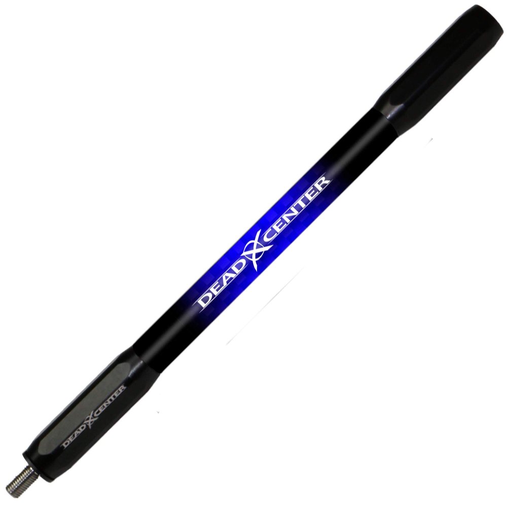 Dead Center Archery Products Diamond Series Carbon Stabilizer (Blue, 10)