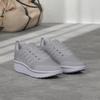 DADAWEN Women's Slip On Breathable Mesh Walking Tennis Shoes Lightweight Comfort Wedge Platform Casual Sneakers for Gym Travel Work Gray US Size 10 view 3