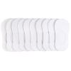 BOOPH 10 Pairs Girls Boys Socks Kids No Show Socks Toddlers Girl Anti-slip Ankle Low Cut Sock 3-4T White view 1